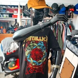 Authentic Metallica "The Struggle Within" T-Shirt With Bonus Hat